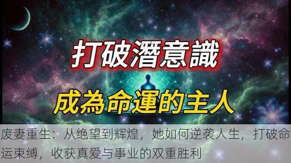 废妻重生：从绝望到辉煌，她如何逆袭人生，打破命运束缚，收获真爱与事业的双重胜利