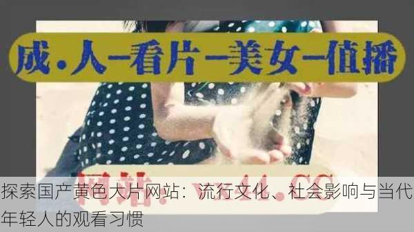 探索国产黄色大片网站：流行文化、社会影响与当代年轻人的观看习惯