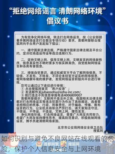 如何识别与避免不良网站在线观看的危险，保护个人信息安全与上网环境