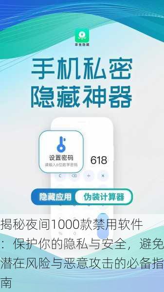 揭秘夜间1000款禁用软件：保护你的隐私与安全，避免潜在风险与恶意攻击的必备指南