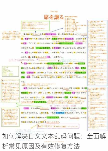 如何解决日文文本乱码问题：全面解析常见原因及有效修复方法