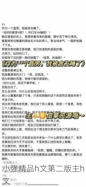 小强精品h文第二版主h文