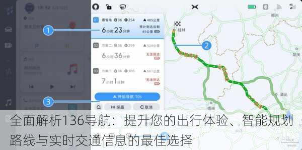 全面解析136导航：提升您的出行体验、智能规划路线与实时交通信息的最佳选择