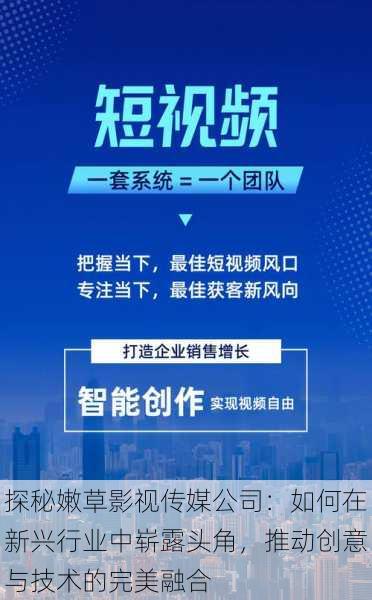 探秘嫩草影视传媒公司：如何在新兴行业中崭露头角，推动创意与技术的完美融合