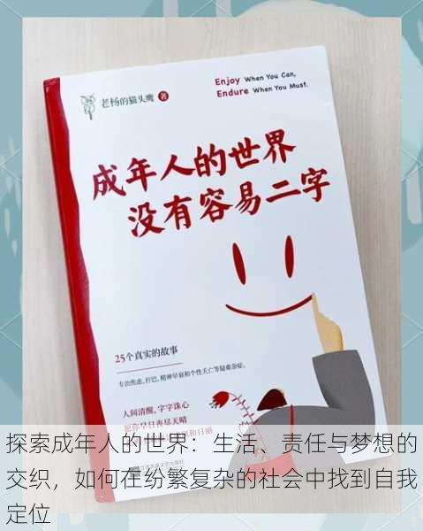 探索成年人的世界：生活、责任与梦想的交织，如何在纷繁复杂的社会中找到自我定位