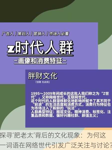 探寻‘肥老太’背后的文化现象：为何这一词语在网络世代引发广泛关注与讨论？