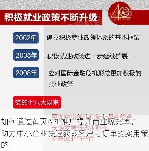 如何通过黄页APP推广提升商业曝光率，助力中小企业快速获取客户与订单的实用策略