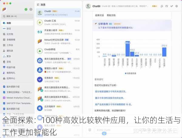 全面探索：100种高效比较软件应用，让你的生活与工作更加智能化