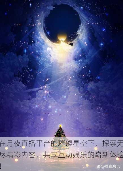 在月夜直播平台的璀璨星空下，探索无尽精彩内容，共享互动娱乐的崭新体验！