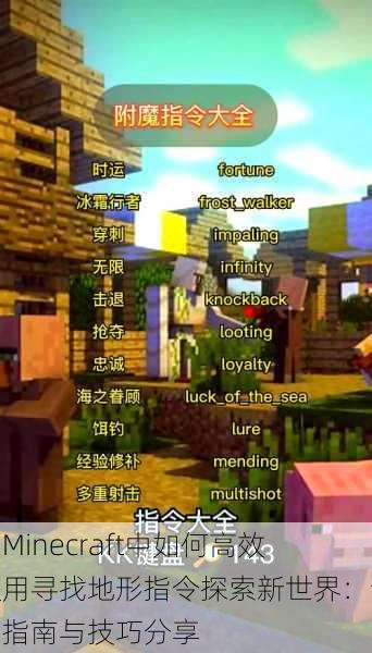 在Minecraft中如何高效使用寻找地形指令探索新世界：详细指南与技巧分享