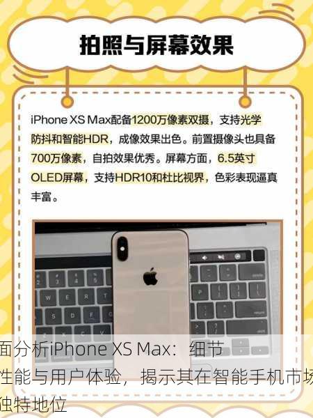 全面分析iPhone XS Max：细节、性能与用户体验，揭示其在智能手机市场中的独特地位