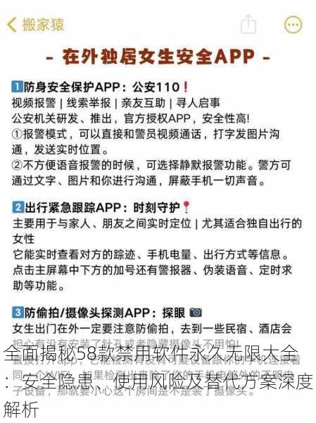 全面揭秘58款禁用软件永久无限大全：安全隐患、使用风险及替代方案深度解析