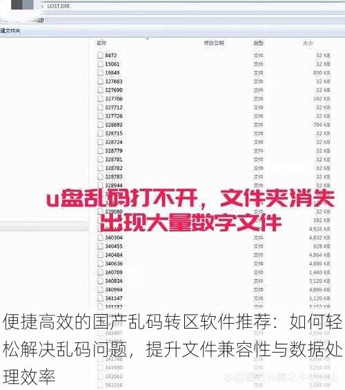 便捷高效的国产乱码转区软件推荐：如何轻松解决乱码问题，提升文件兼容性与数据处理效率