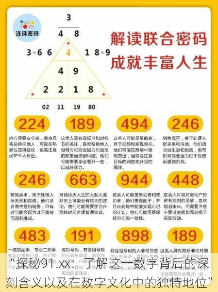 “探秘91.xx：了解这一数字背后的深刻含义以及在数字文化中的独特地位”