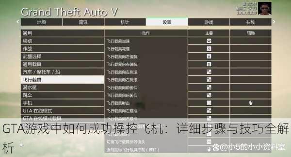 GTA游戏中如何成功操控飞机：详细步骤与技巧全解析