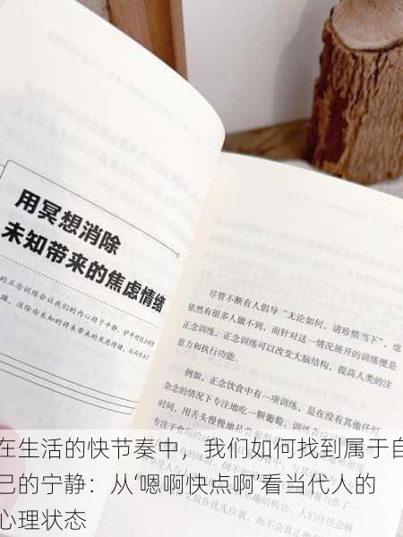 在生活的快节奏中，我们如何找到属于自己的宁静：从‘嗯啊快点啊’看当代人的心理状态