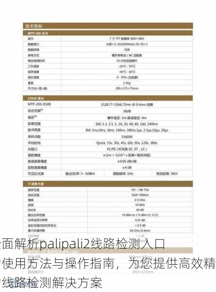 全面解析palipali2线路检测入口的使用方法与操作指南，为您提供高效精准的线路检测解决方案