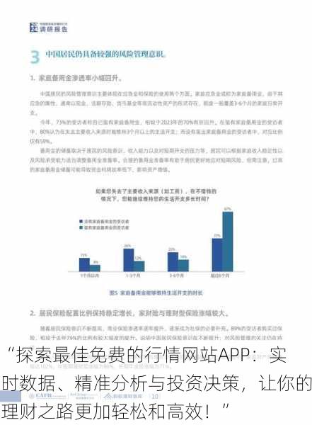 “探索最佳免费的行情网站APP：实时数据、精准分析与投资决策，让你的理财之路更加轻松和高效！”