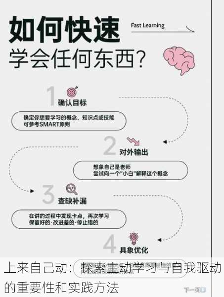 上来自己动：探索主动学习与自我驱动的重要性和实践方法