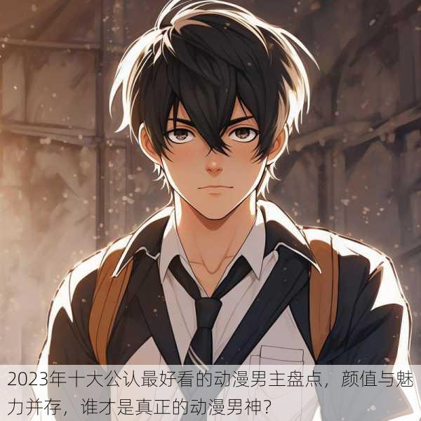 2023年十大公认最好看的动漫男主盘点，颜值与魅力并存，谁才是真正的动漫男神？