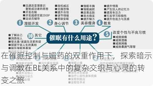 在催眠控制与媚药的双重作用下，探索暗示与调教在BL关系中的复杂交织与心灵的转变之旅