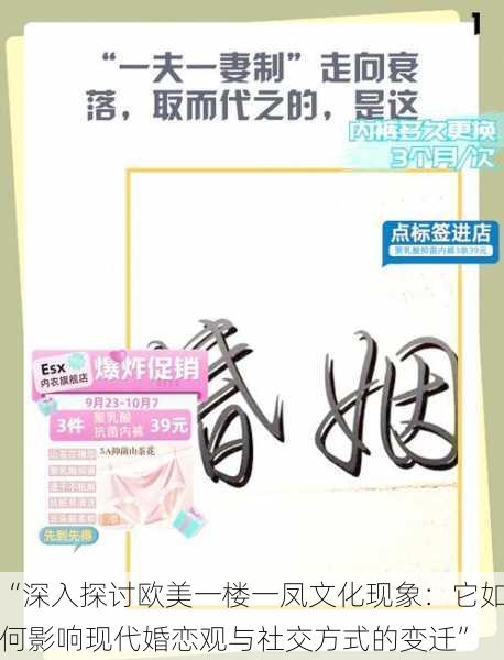 “深入探讨欧美一楼一凤文化现象：它如何影响现代婚恋观与社交方式的变迁”