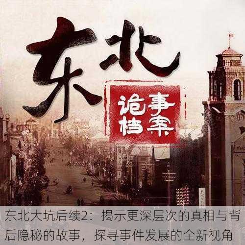 东北大坑后续2：揭示更深层次的真相与背后隐秘的故事，探寻事件发展的全新视角