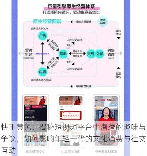 快手黄色：揭秘短视频平台中潜藏的趣味与争议，如何影响年轻一代的文化消费与社交互动